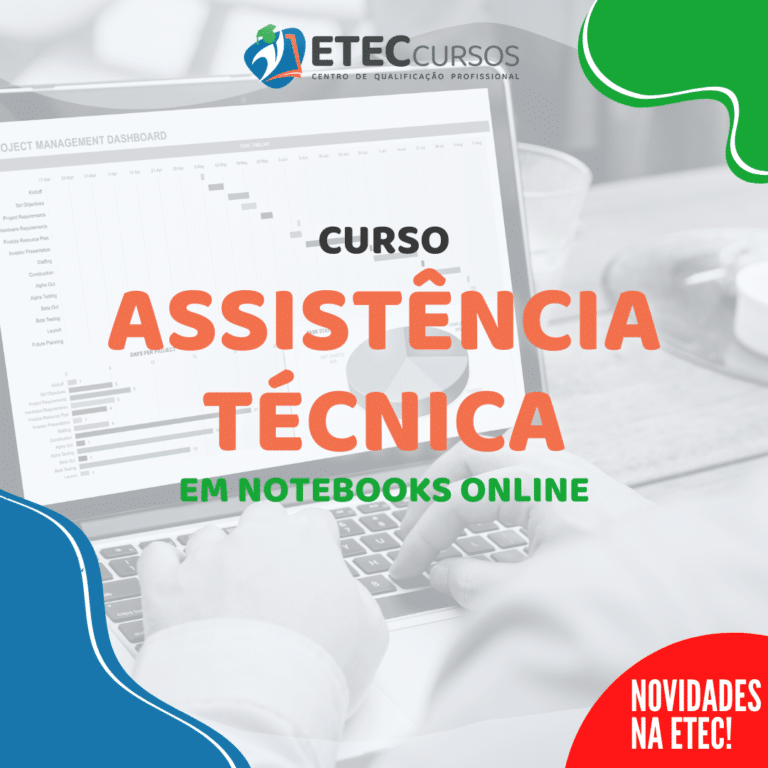 Curso de Assistência Técnica em Notebooks Online